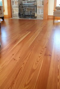 Antique Heart Pine Flooring - Select Grade, Site-Finished