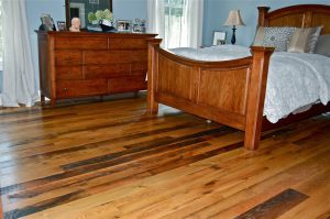 Cochrans Antique Oak Distressed Flooring Site Finished