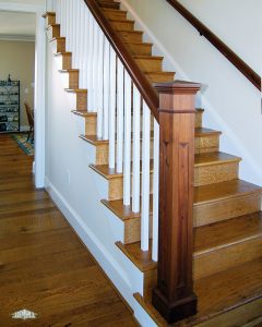 Cochrans Walnut and Oak Stairs