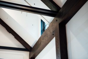 Image of Oak Wood beams in high ceiling 3