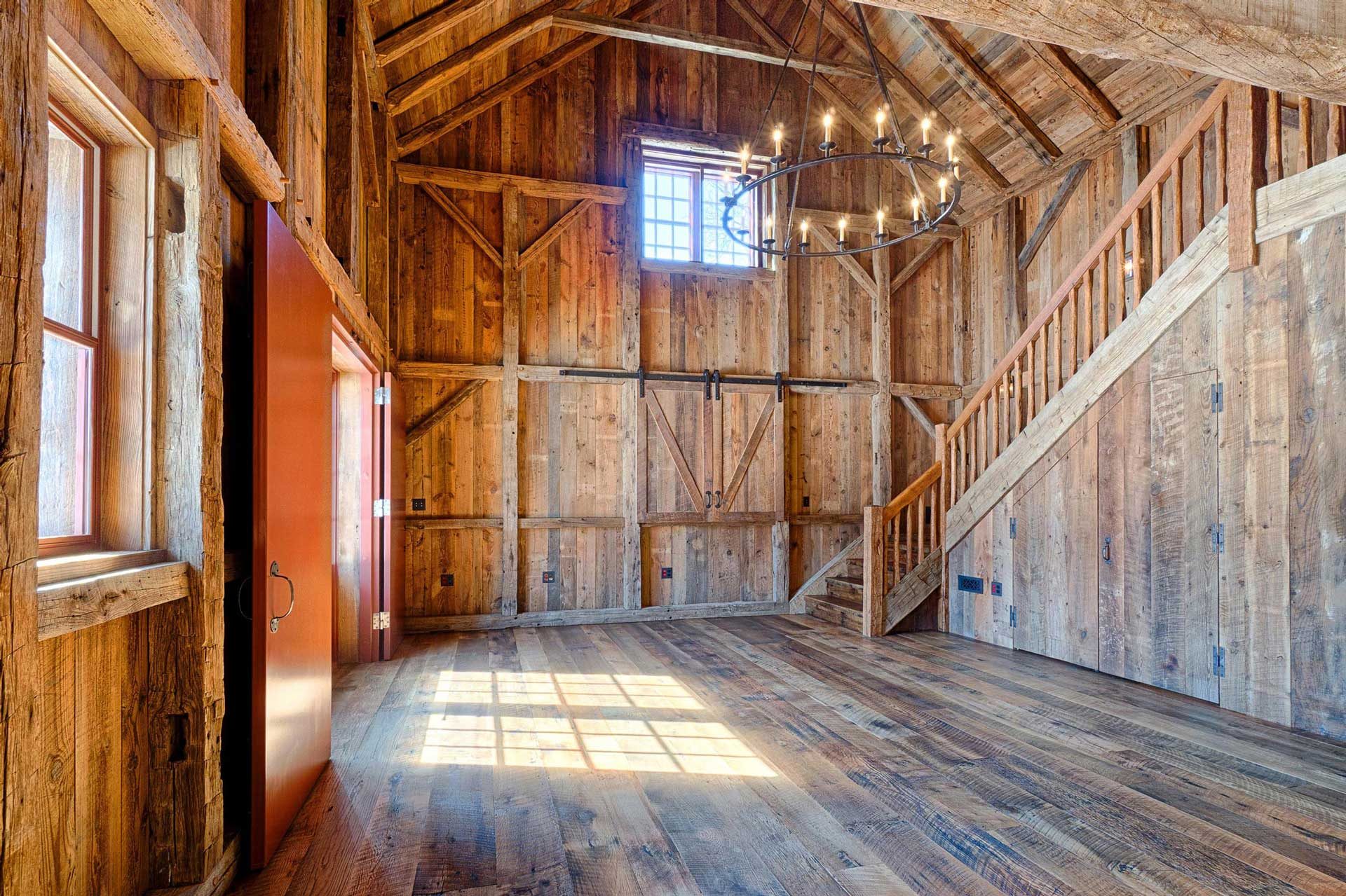 image of reclaimed wide plank flooring and more